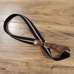Vintage Dooney & Bourke Wool Brass Belt.